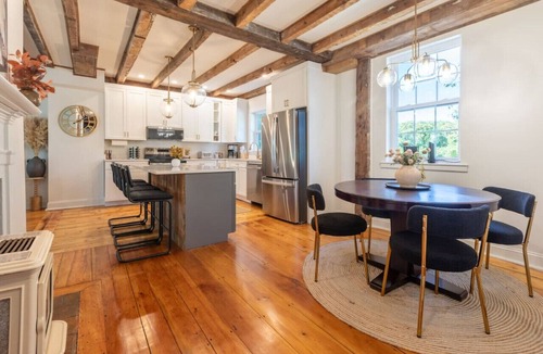 Scarborough House | Historic Maine Retreat near Portland & Beaches
