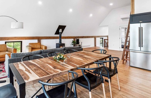 Barnard House | Historic Riverside Home with Sauna & Covered Porch