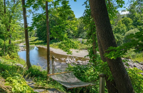 Woodstock House | Historic Riverside Home with Sauna & Covered Porch