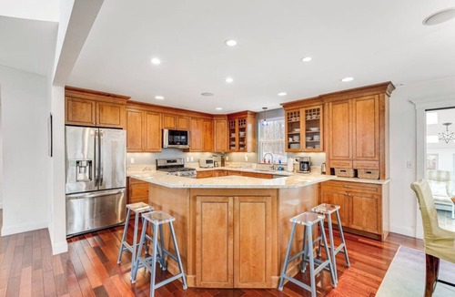 Malletts Bay House | Home on Lake Champlain with pool, hot tub, in-home gym, firepit, & lovely views