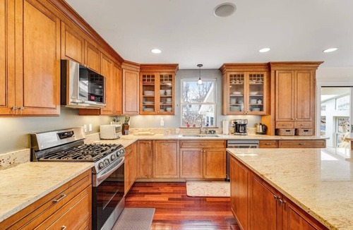 Malletts Bay House | Home on Lake Champlain with pool, hot tub, in-home gym, firepit, & lovely views