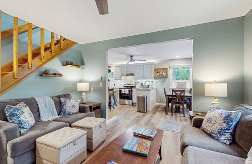 Gloversville House | Hot Tub + Deck: Waterfront Home on Sacandaga Lake