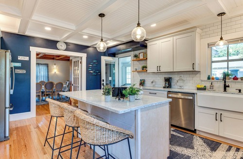 Wells House | Hot Tub & Fireplace: Coastal Getaway in Maine