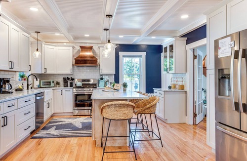 Wells House | Hot Tub & Fireplace: Coastal Getaway in Maine