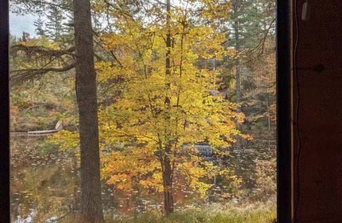Rainbow Lake House | Idyllic Waterfront Adirondack Camp with Fireplace