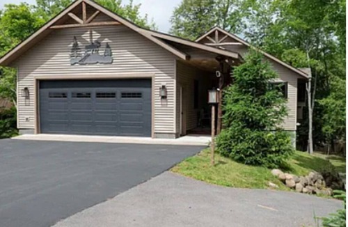 Old Forge House | In Town Waterfront Adirondack Retreat on Moose River A/C & Whole-House Generator