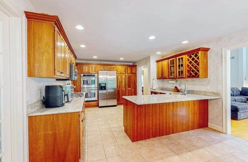 East Falmouth House | Inviting home with charming outdoor area & firepit - short drive downtown