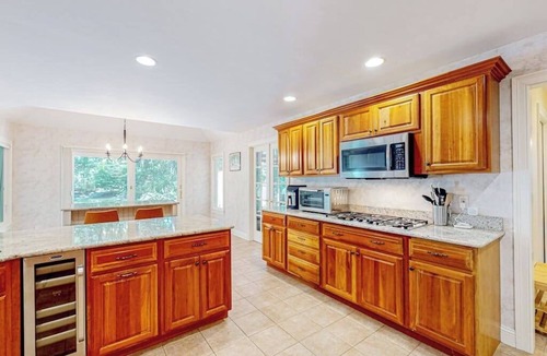 East Falmouth House | Inviting home with charming outdoor area & firepit - short drive downtown