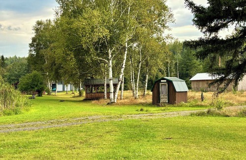 Fort Kent Mills RV Rental | Junction 19 & Co. - Upper Site #1 - RV & Tents w/20amp Service - On Trails
