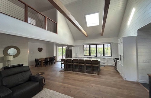 Campground Landing House | Just built 6 bed, 6.5 bath w/pool, outdoor kitchen, fire pit. Walk to beach.