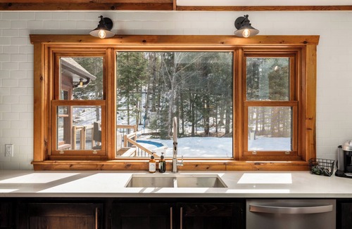 Saint-Faustin-Lac-Carre Ski Chalet | La Canopée | Spa | Piscine privée&chauffée| Plein-air Mont-Blanc/Mont-Tremblant