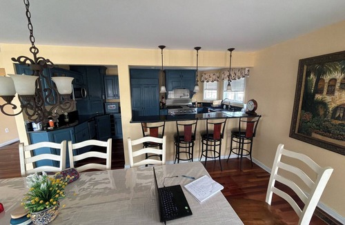 Osborn Island House | Lagoon Luxe at Osborn Island - Private Dock - Minutes to LBI and Graveling Beach