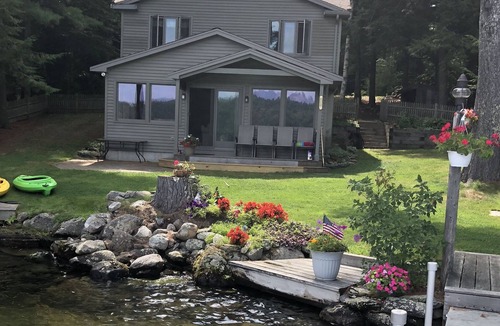 Sanbornville House | Lake front home on Lovell Lake for Ice Fishing and Skimobiling