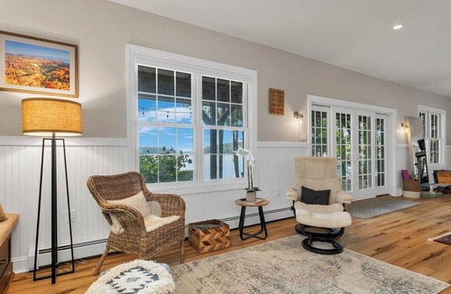 Gilford House | Lake Winnipesaukee Waterfront Rental in Gilford NH Private Dock Sleeps 12