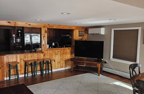 Denmark House | Lakefront 3 bedroom 2 bath on Moose Pond Sunset Views Private Dock Denmark Maine