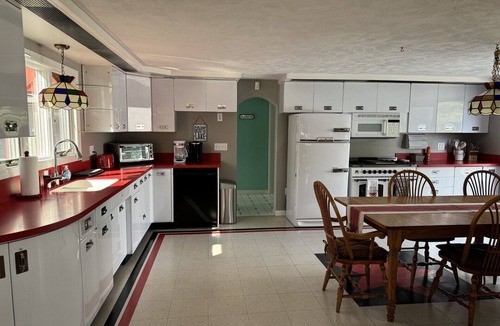 Monmouth House | Lakefront 3-bedroom house with full game room, in Monmouth, Maine.