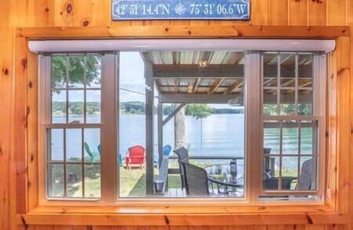 Hamilton House | Lakefront, 5 min to Colgate, Sleeps 6, Kayaks, Lake Moraine Home #4 Near Colgate University