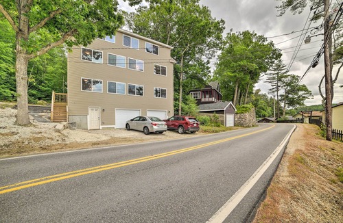 Alton Bay House | Lakefront Alton Bay Retreat w/Dock Near Beaches!