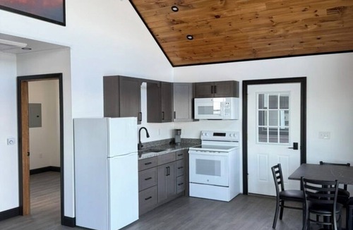 Mooers Forks Cabin | Lakefront Bliss Cozy 2-bedroom Cabin with Stunning Views