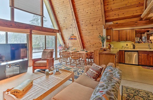 Bolton Landing Cabin | Lakefront Bolton ‘Alderbrook Chalet’ w/ Fire Pit!