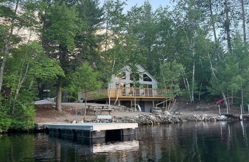 West Newfield Cottage | Lakefront Camp/Cabin/Cottage for Family Fun on Balch Lake!