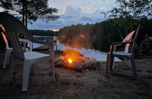 West Newfield Cottage | Lakefront Camp/Cabin/Cottage for Family Fun on Balch Lake!