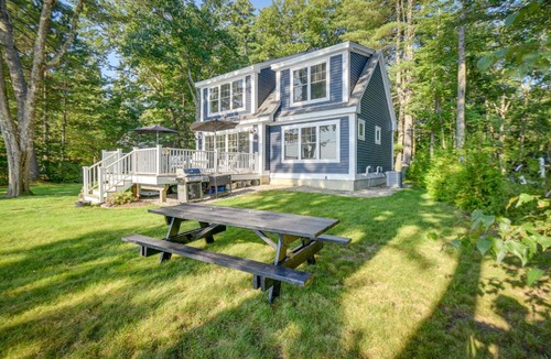 Center Ossipee House | Lakefront Center Ossipee Home w/Boat Dock!