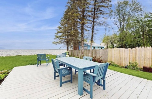 Isle La Motte House | Lakefront, dog-friendly house with amazing view, dock, 2 kayaks & canoe