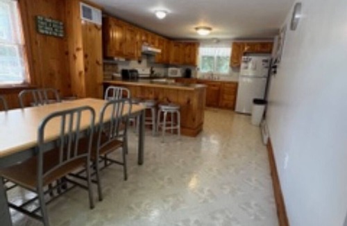 Harrison House | Lakefront Family Home with AC, Dock, Beach & Screened Deck