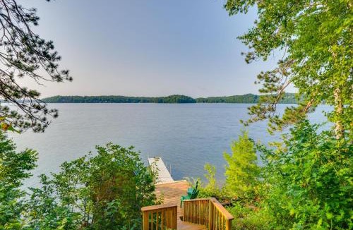 Town of Diana House | Lakefront Harrisville Cabin w/Dock & Decks!