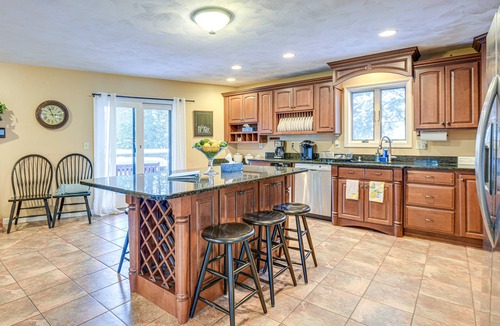 Barnstead House | Lakefront Home in Barnstead w/Seasonal Hot Tub