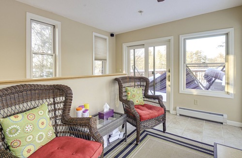 Barnstead House | Lakefront Home in Barnstead w/Seasonal Hot Tub
