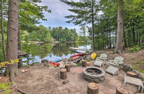 Barnstead House | Lakefront Home in Barnstead w/Seasonal Hot Tub