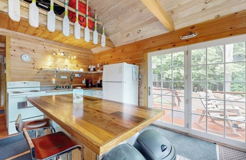 Oakland Cabin | Lakefront home on McGrath Pond - once featured on Maine Cabin Masters