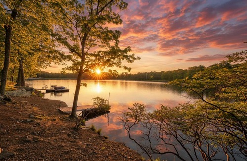 Pocono Mountain Lake House | Lakefront, Hot Tub, Hiking, Pool, Pickleball, Pets