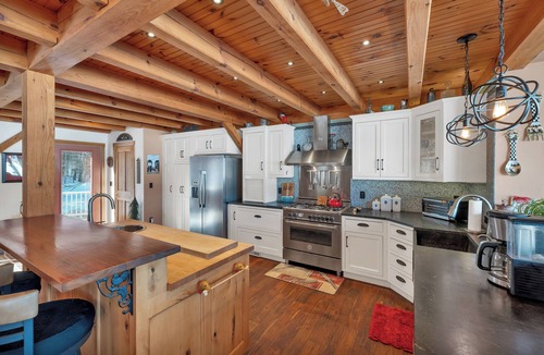 Alton Bay House | Lakefront Sandy Beach Private Dock Fire Pit Views Peaceful