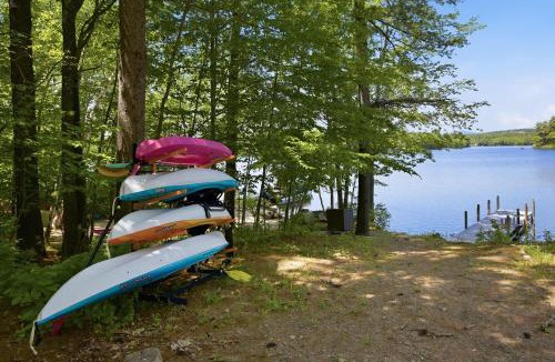 Wolfeboro House | Lakeside Escape on Crescent Lake with Sauna Fire Pit