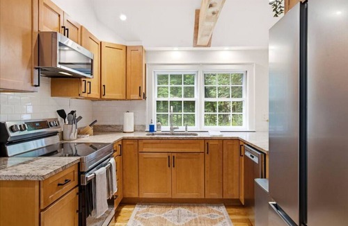 South Casco House | Lakeside Retreat - Lake Access, Grill, Fire Pit, Sleeps 12, Spacious Modern Home