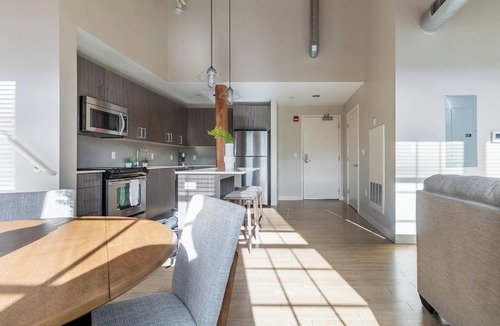Prospect Hill Apartment | Landing | Chic 1BD, Gym, Courtyard