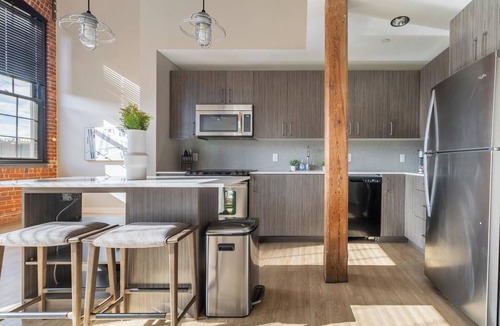 Prospect Hill Apartment | Landing | Chic 1BD, Gym, Courtyard