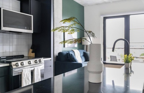 Ironbound District Apartment | Landing | Modern 1BD, Gym