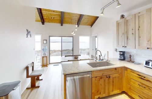 Sebascodegan Island House | Large contemporary home with expansive open ocean views!