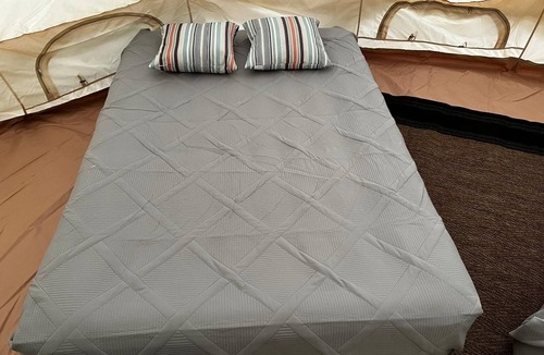 Harris RV Rental | Large Group Glamping Tent Sleeps 8Yokahu Bell Tent, near Concerts, Casino, Falls