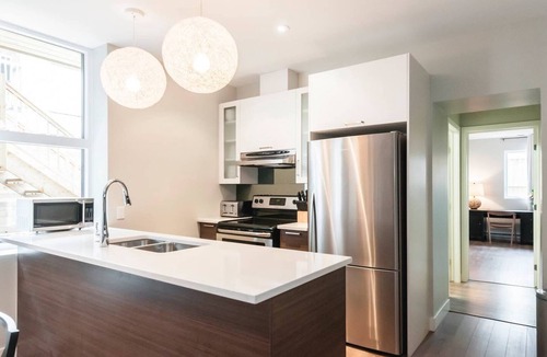 Plateau Mont Royal Apartment | Le Lounge: Spacious Apartment in Heart of the Plateau + Private Terrace