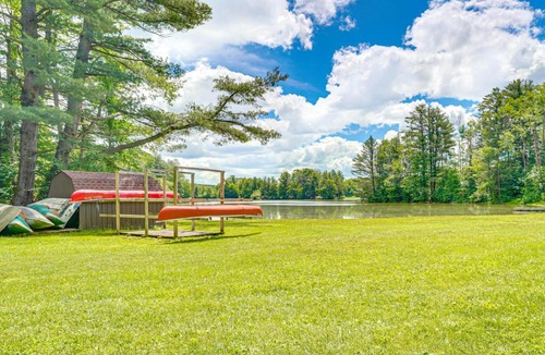 Bliss House | Letchworth Cabin: Lake Access, Slide, Canoe Rental