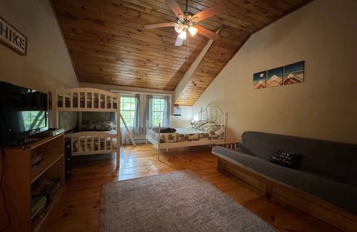 Wardsboro Cabin | Lion's Mane Lodge - Ski, Hike, Forage, Relax
