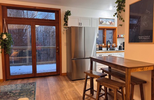 East Burke Cottage | Little House at Burke Basecamp Ride-In Ride-Out Kingdom Trails – Bike Storage
