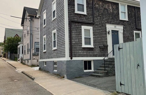 Yachting Village Apartment | LOCATION! Downtown, 2BR, Full Kitchen, Patio, off-street parking for two cars!