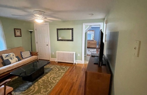 Yachting Village Apartment | LOCATION! Downtown, 2BR, Full Kitchen, Patio, off-street parking for two cars!