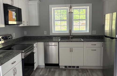 Westerly Condo | Loft-style guest house in the heart of Westerly! All new everything, sleeps 4